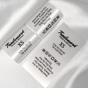 Printed Care Label